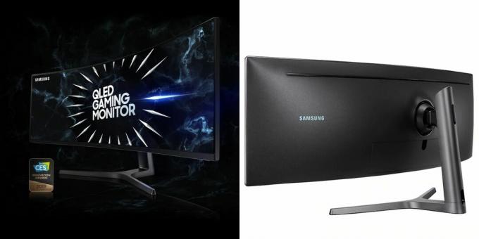 „Samsung CRG9“ žaidimų monitorius