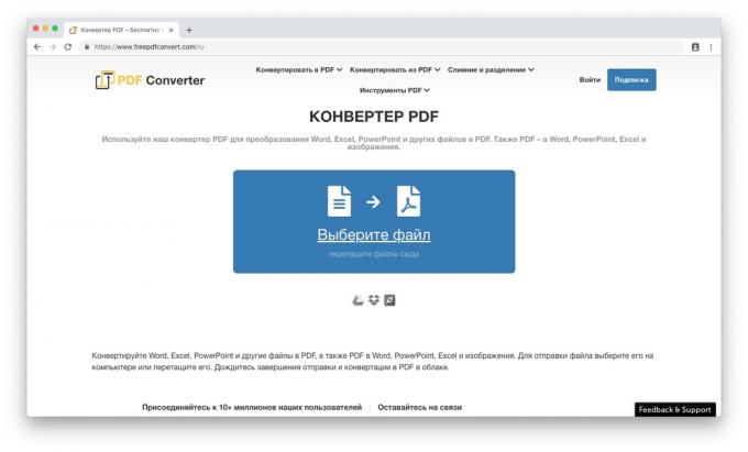 PDF Converter Laisvas PDF Konvertuoti