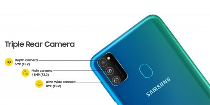 Fotoaparatas "Samsung" Galaxy M30s