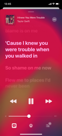 Neakivaizdus funkcijos iOS 13: Karaoke "Apple muzikos