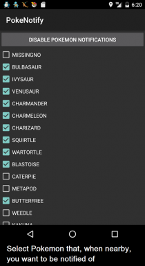 Žaidžia Pokemon eiti Android? PokeNotify ieško Pokemon Pirmyn