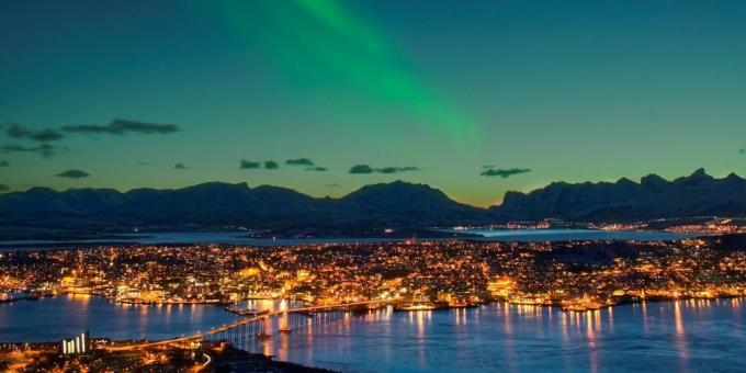 Gyventojai iš Tromsø mieste labai retai kenčia nuo sezoninės depresijos, nors naktį už lango 