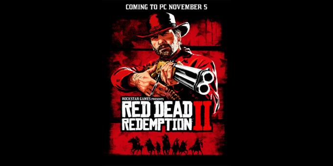 Už PC versija Red Dead Redemption paskelbimo plakatas 2