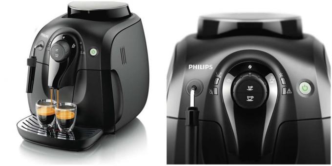 Automatinis kavos virimo aparatas PHILIPS HD8649 / 01 Home