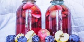 Kaip pasiruošti kompotas obuoliais žiemai: 7 receptai ir 7 Secrets