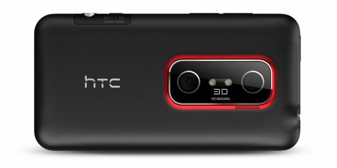 „HTC Evo 3D“ turi dvi kameras