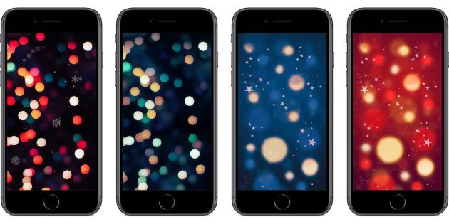 Originalus "iPhone" ekrano užsklanda: Kalėdų nuotaika