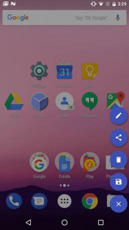 „Android“ trūksta ekrano kopijų
