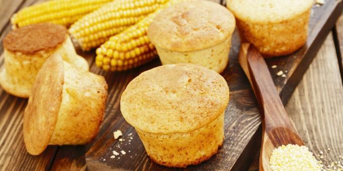 Kaip gaminti kukurūzų miltų bandeles: paprastas receptas