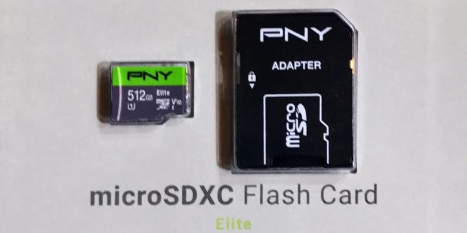 "MicroSD" PNY 512 LT