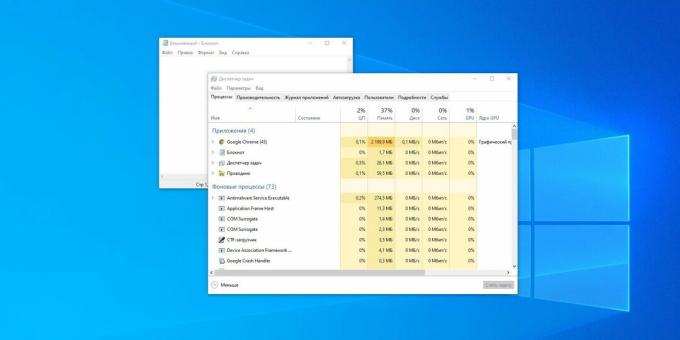 „Windows Notepad“ yra labai lengva ir greita