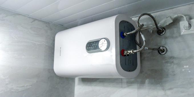 elektros energijos suvartojimas: vandens šildytuvas