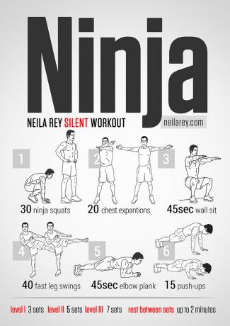 Ninja treniruotės