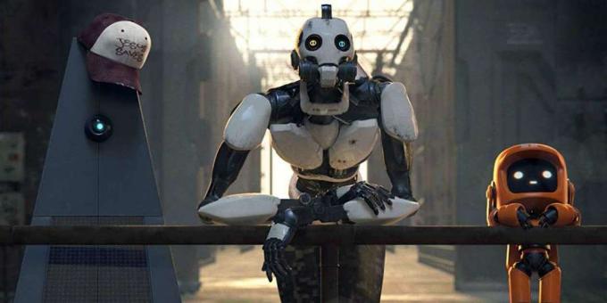 Antologija "Meilė, mirtis ir robotai»: Trys Robotai ( «Trys robotas")