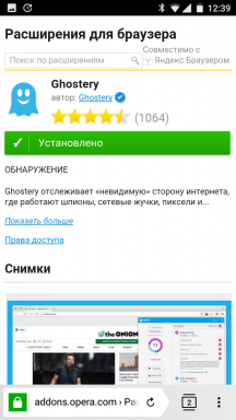 Kaip įdiegti plėtinius mobiliųjų "Yandex". Naršyklė "skirta" Android "