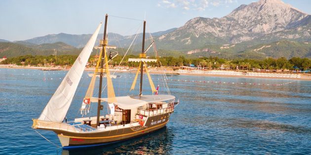 Viešbučiai šeimoms su vaikais: piratai Beach Club 5 *, Tekirova, Kemer, Turkija