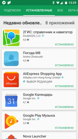 "Google Play": atnaujinta