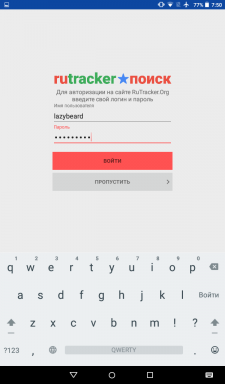 «RuTracker. Ieškoti "- neoficiali klientas susipažinimo RuTracker su" Android "įrenginių