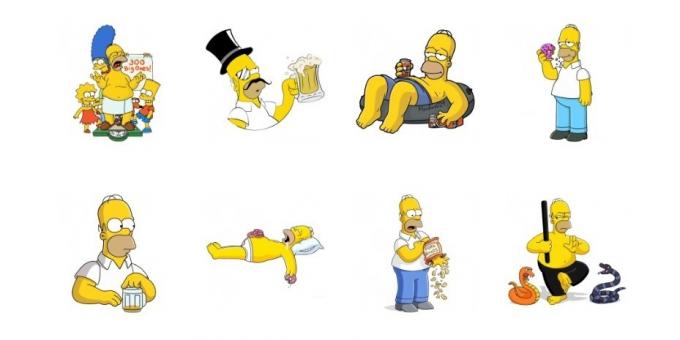 Lipdukai: Simpsonai