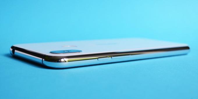 Apžvalga smartfon Ulefone X: šoninių paviršių