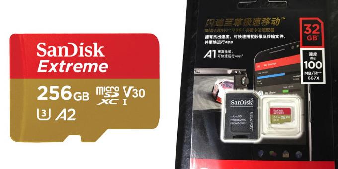 "microSD" kortelė
