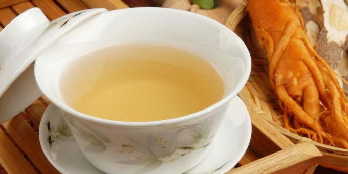 Sveiki gėrimai prieš miegą: indiška ženšenio arbata