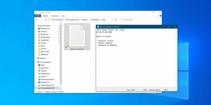 „Windows Notepad“: lengvai sinchronizuokite užrašus
