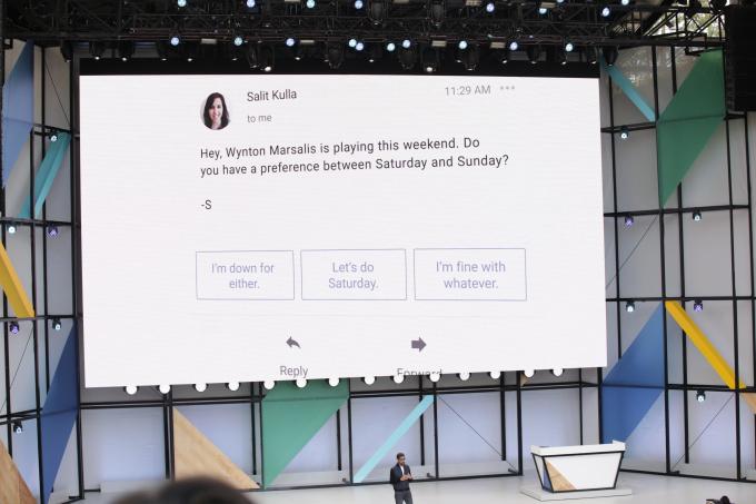 "Google I / O 2017:" Smart Atsakyti