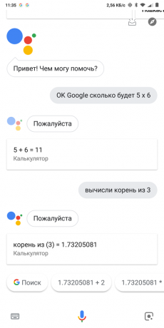 "Google" dabar skaičiuoklė