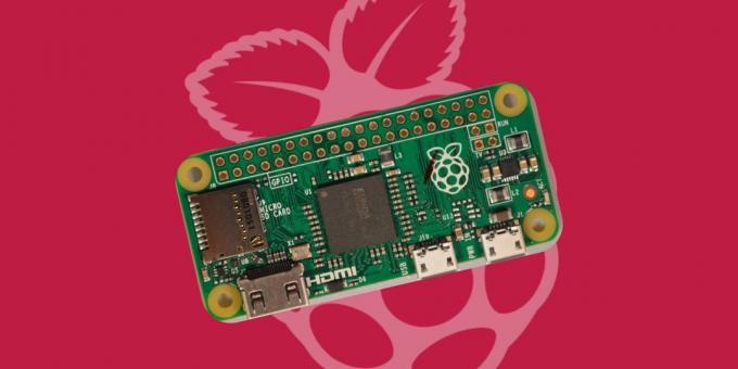 Rapsberry Pi Nulis - naujas vieno borto kompiuteris už $ 5