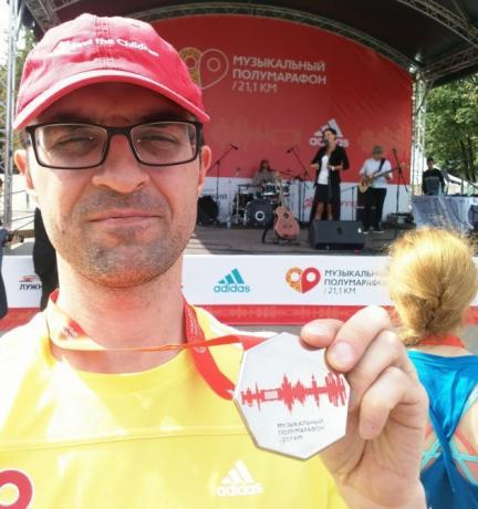 Pusė maratono: Aleksandras Khoroshilov