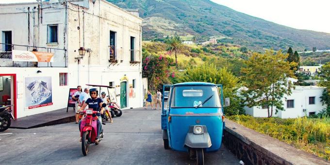 kelionė į Italiją: Motoroleriai