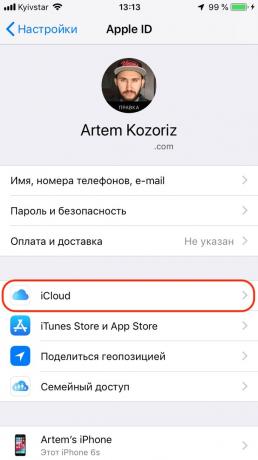 Kaip perkelti duomenis iš "iPhone iPhone: padaryti" iCloud "atsarginių kopijų