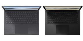 "Microsoft" paskelbė du tabletę ir nešiojamas paviršinius Laptop 3