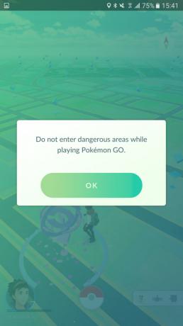 Pokemon GO dangeros