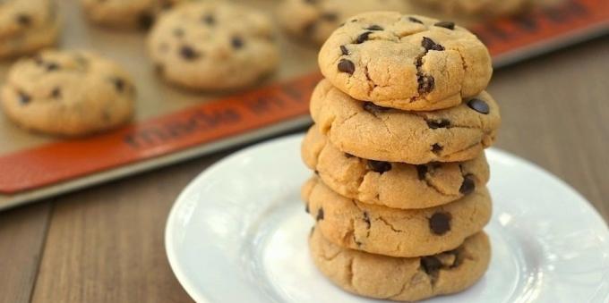 Receptai skanus slapukus: Klasikinis šokolado chip cookies