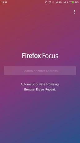 Firefox Koncentruoti