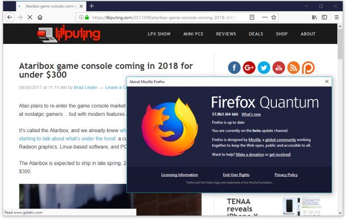 Firefox Kvantinė
