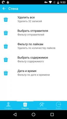Kaip valyti sienos "Vkontakte" per kelias sekundes