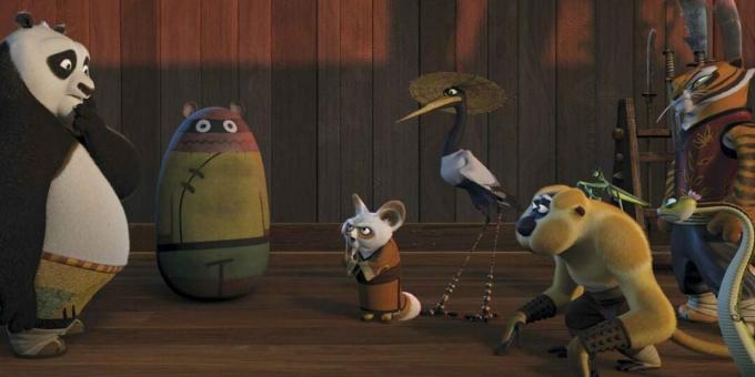 Juokingi animaciniai filmai: „Kung Fu Panda“