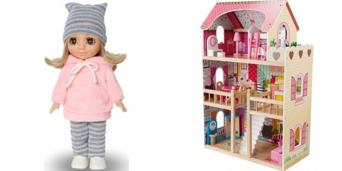 Ką padovanoti 5 metų mergaitei per gimtadienį: lėlę ar lėlių namelį