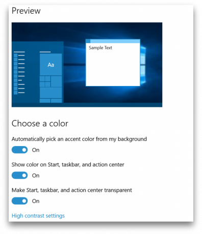 "Windows 10 statyti 10.525 spalvų