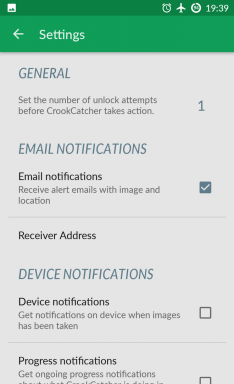 CrookCatcher "Android" žino, kas bando apeiti išmaniojo telefono apsauga