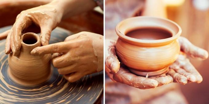 Ką padovanoti moteriai per gimtadienį: keramikos pamoka