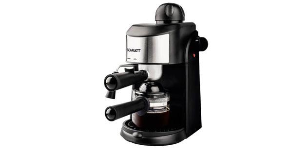 Saldžiavaisio pupmedžio kavos virimo aparatas namų Scarlett SC-CM33005