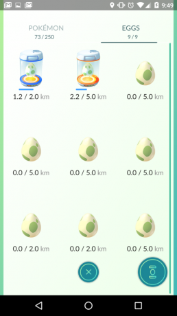 Pokemon Go kiaušiniai