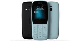 Pateikti telefonai Nokia 220 "ir" Nokia 105 4G