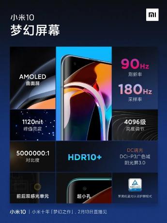 „Xiaomi Mi 10“ charakteristikos