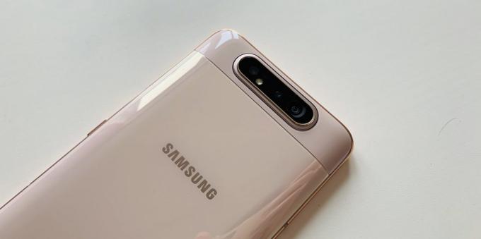 "Samsung" Galaxy A80: kamera modulis