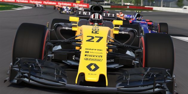 Geriausias lenktynės ant PC: F1 2017